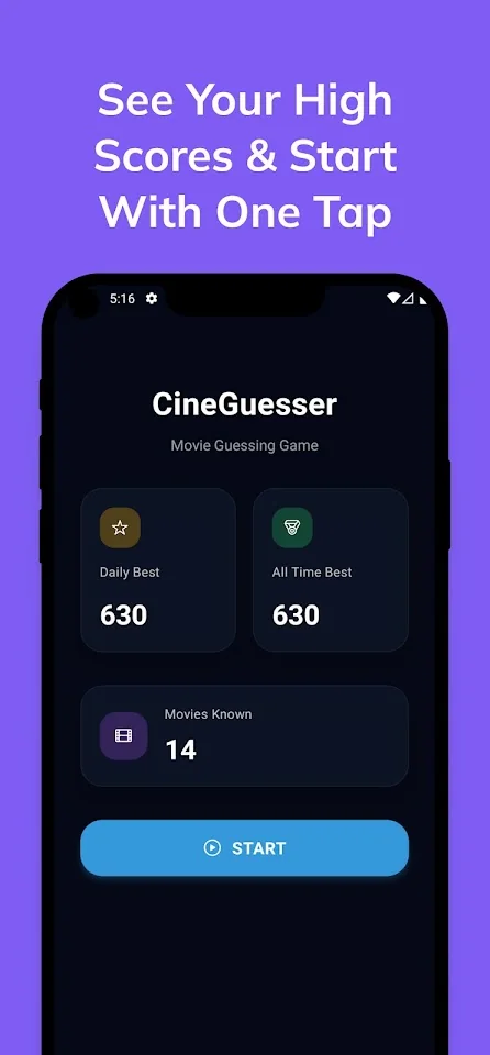 CineGuesser: Film Tahmin Oyunu ekran görüntüsü 2