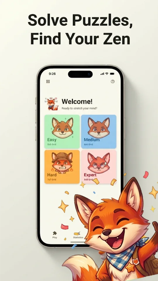 FoxDoku: Mantık Bulmacası ekran görüntüsü 1