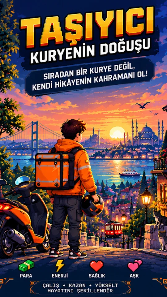 Moto Kurye: Hayat Simülatörü ekran görüntüsü 1