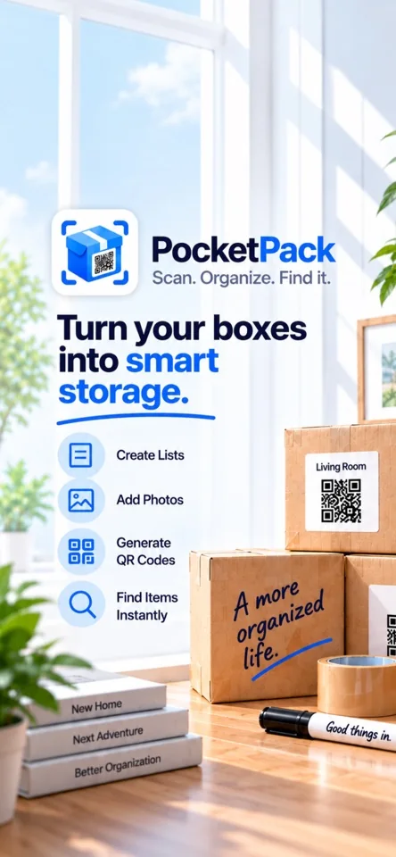 PocketPack: QR Kutu Düzenleyici ekran görüntüsü 3